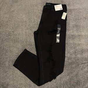 NWT Distressed Mom Jeans